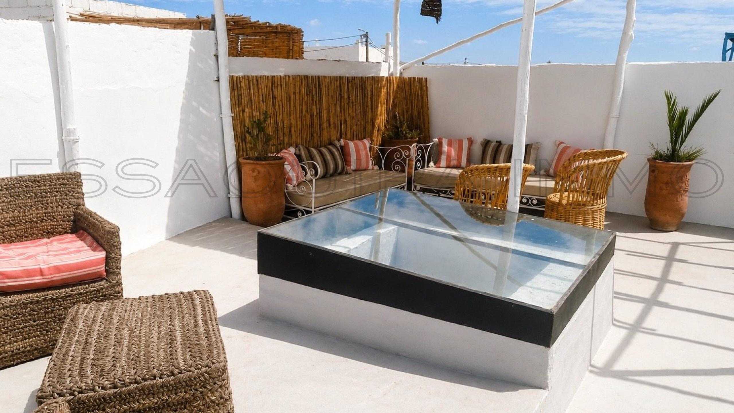 maison avec patio