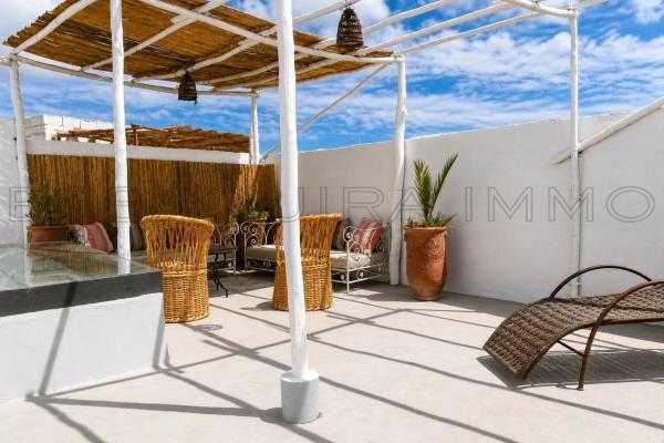Charmante Maison Meublée avec Terrasse à Ghazoua 