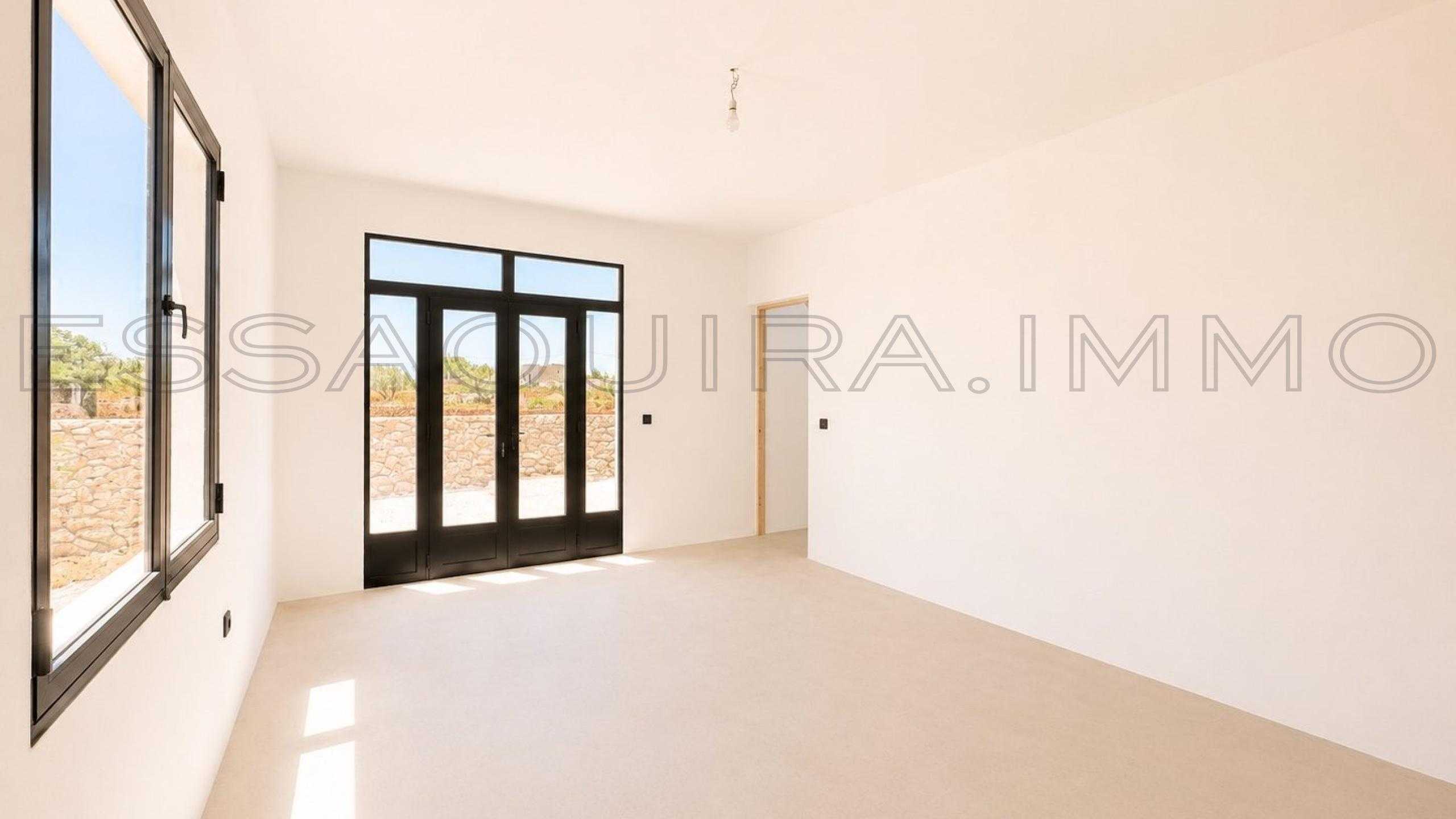 villa avec haut plafond