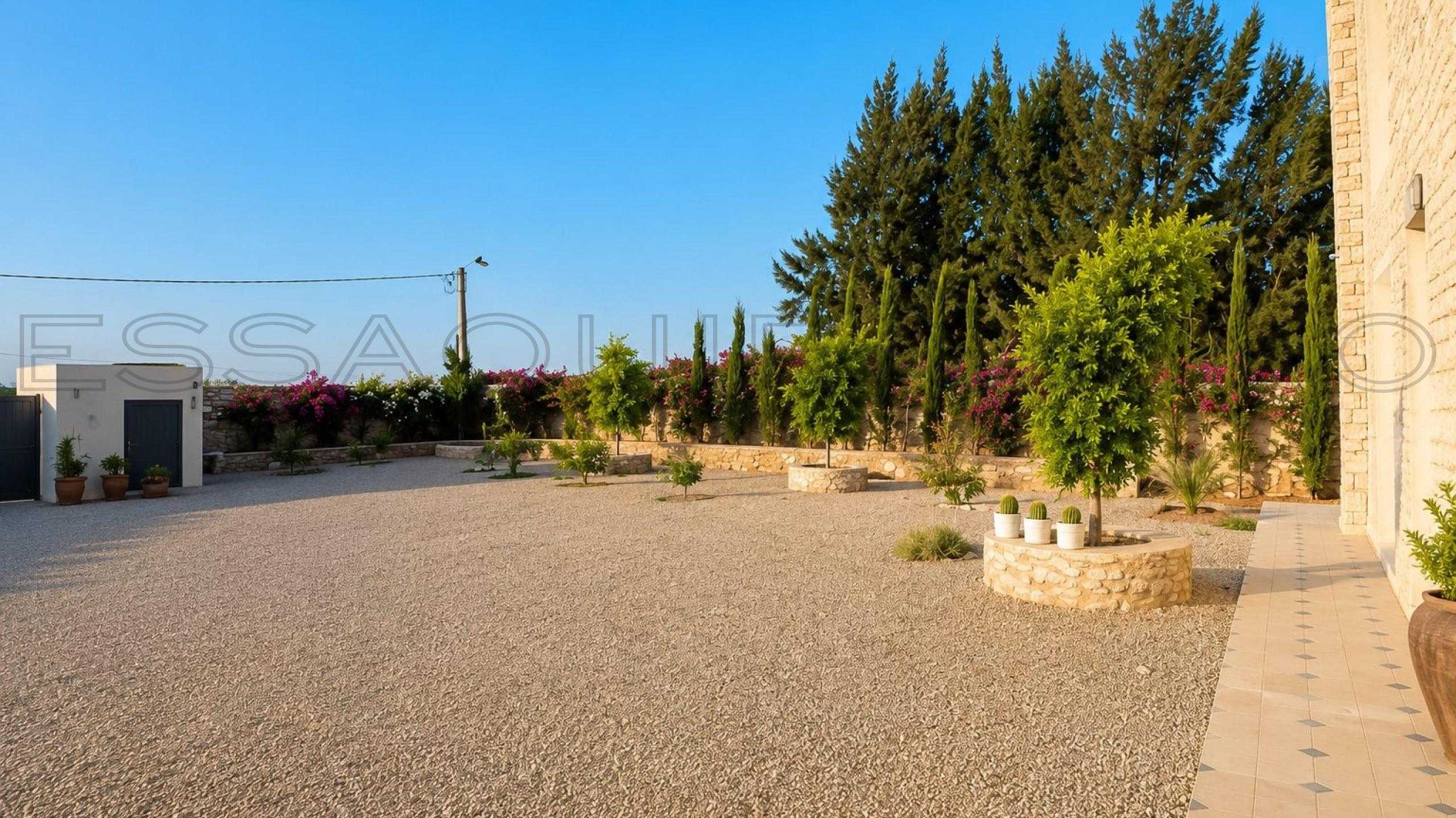 villa avec parking