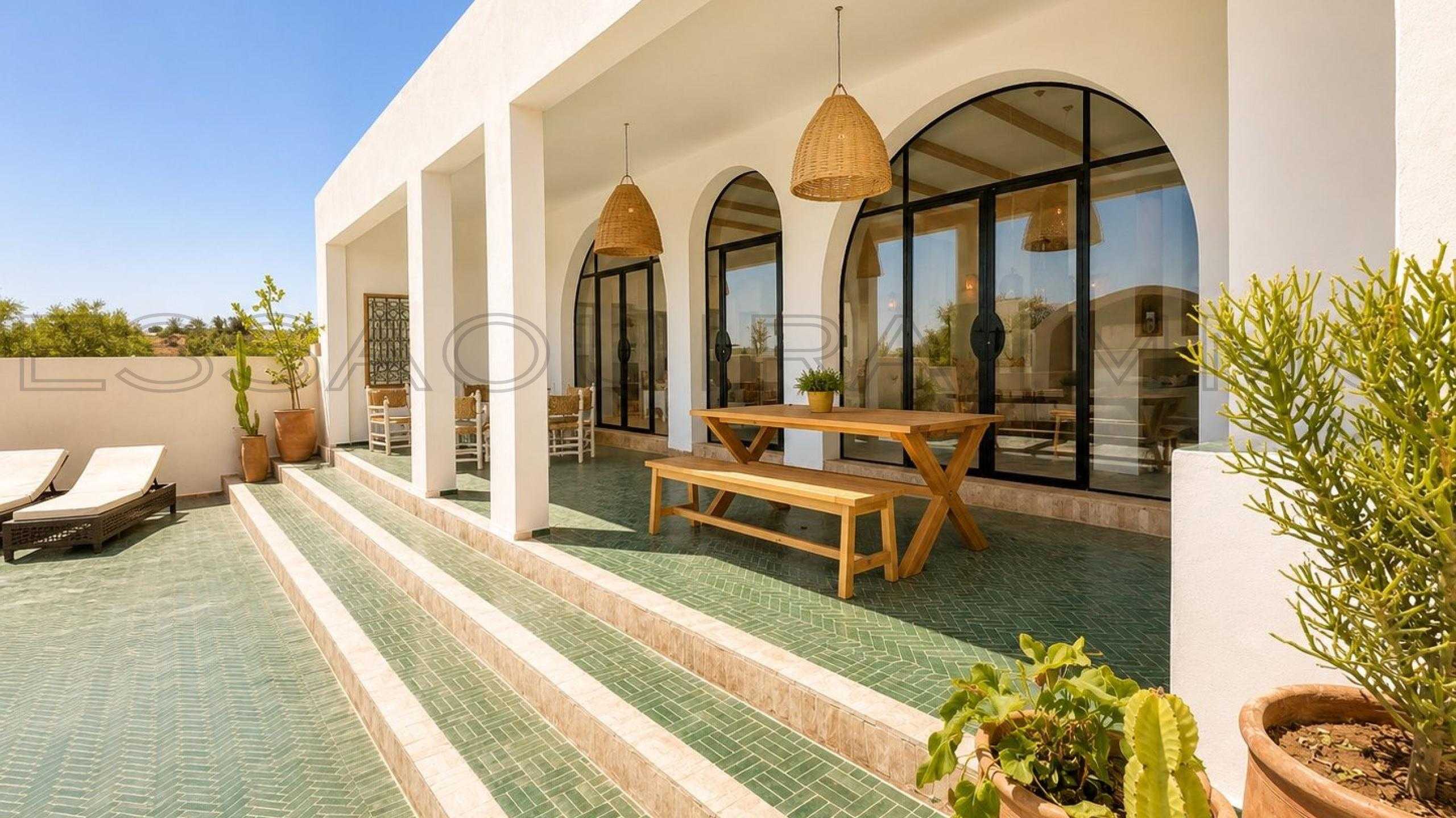 maison de 120 m&sup2; sur un terrain de 400 m&sup2;