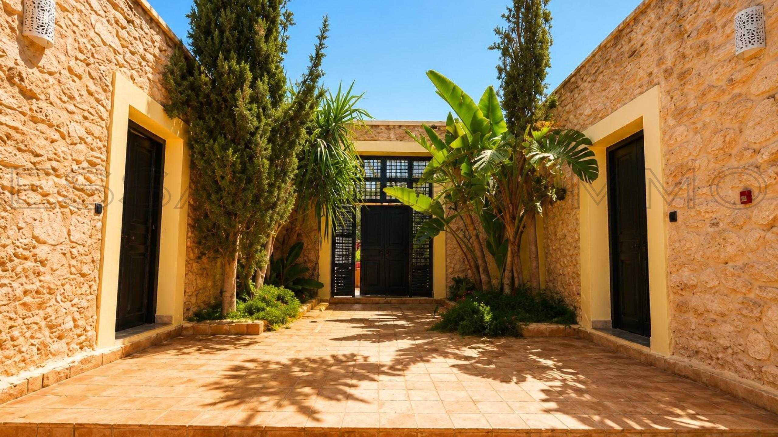 villa avec 5 chambres et 4 salles de bain