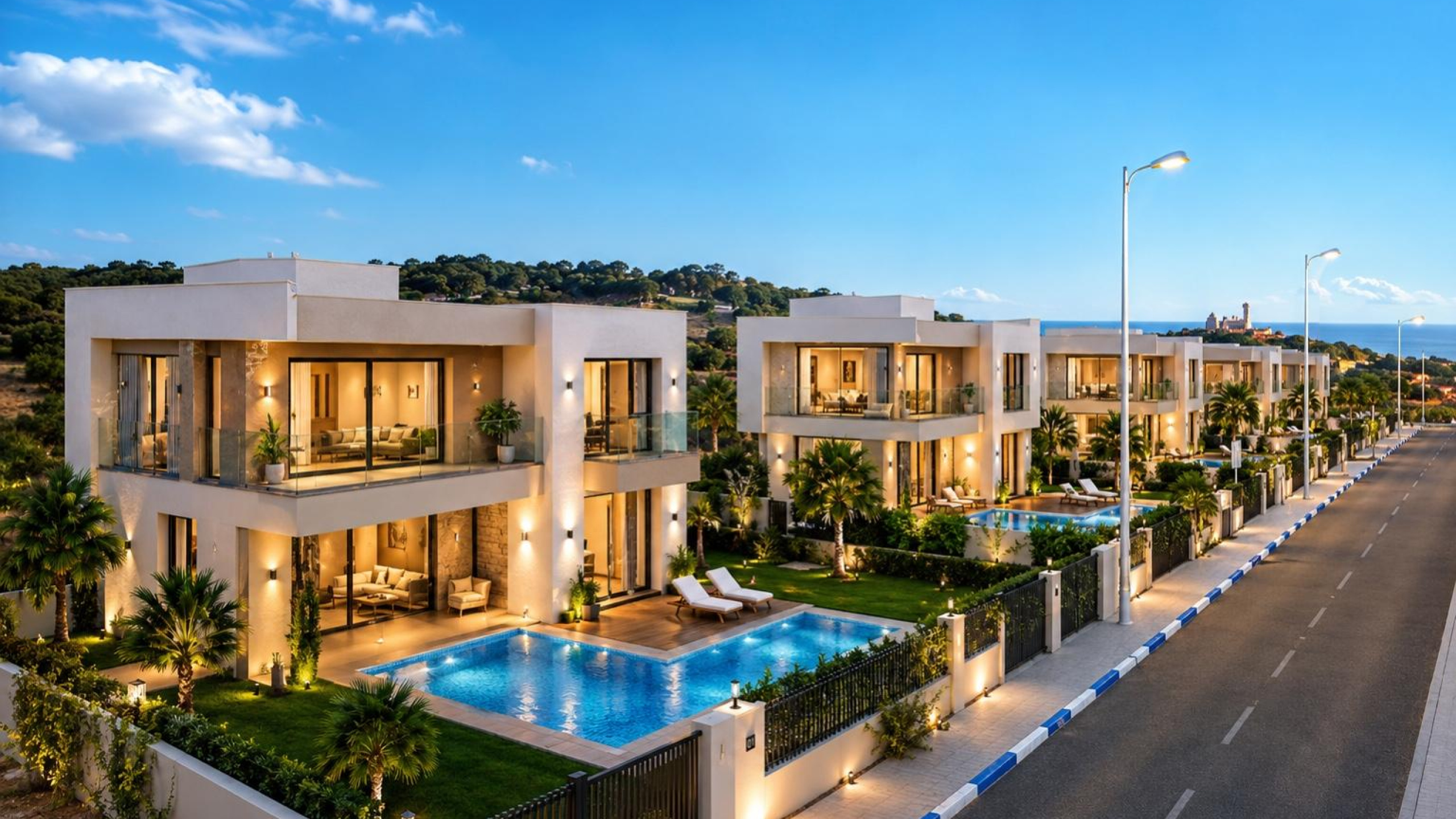 villa de 400 m&sup2; sur un terrain de 1,100 m&sup2;