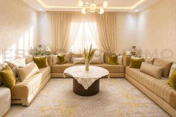 Appartement Meublé avec Balcon dans Résidence Sécurisée