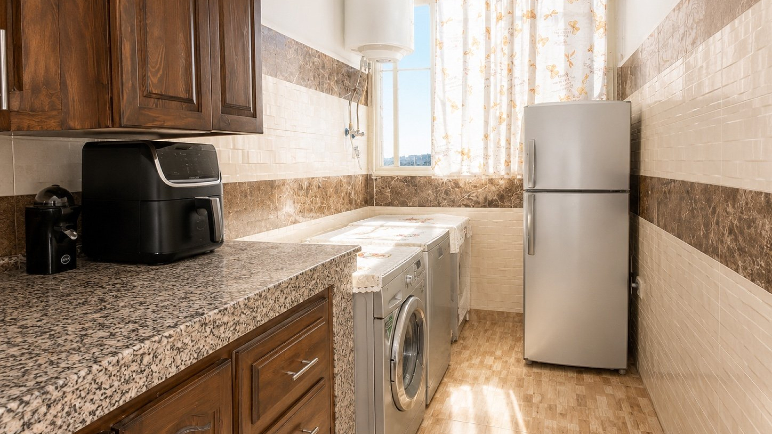 appartement avec 2 chambres et 1 salle de bain