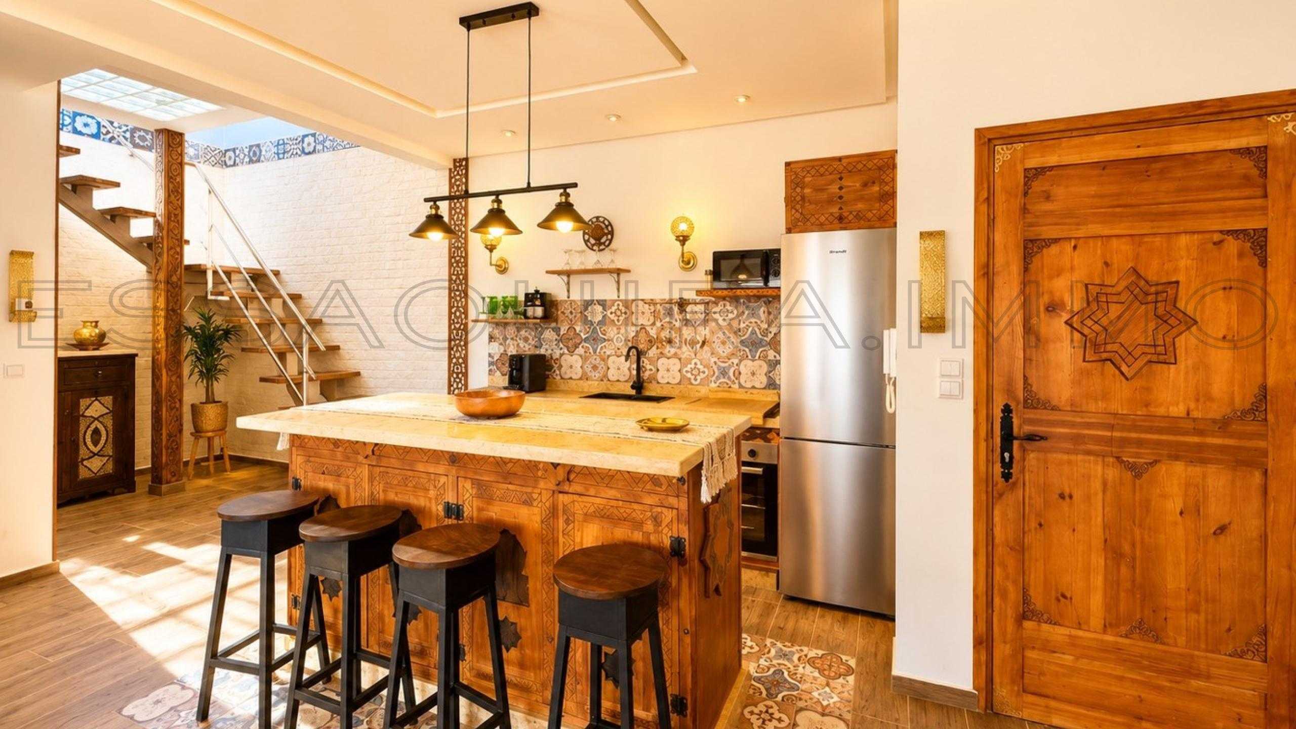 appartement avec cuisinière
