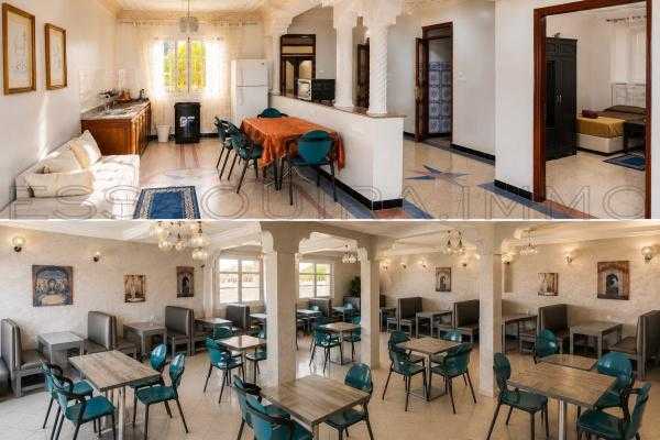 Deux Appartements avec Restaurant Réputé et Grande Terrasse 