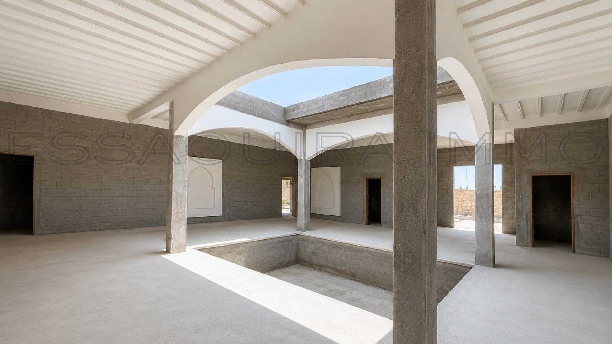 villa avec 3 chambres et 3 salles de bain