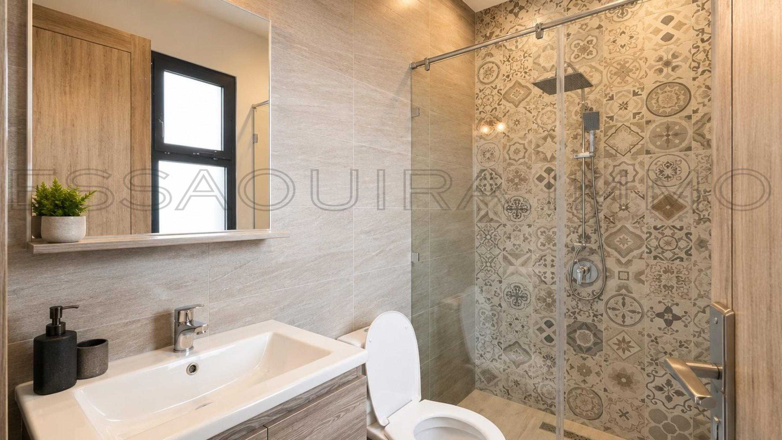 villa avec 4 chambres et 4 salles de bain