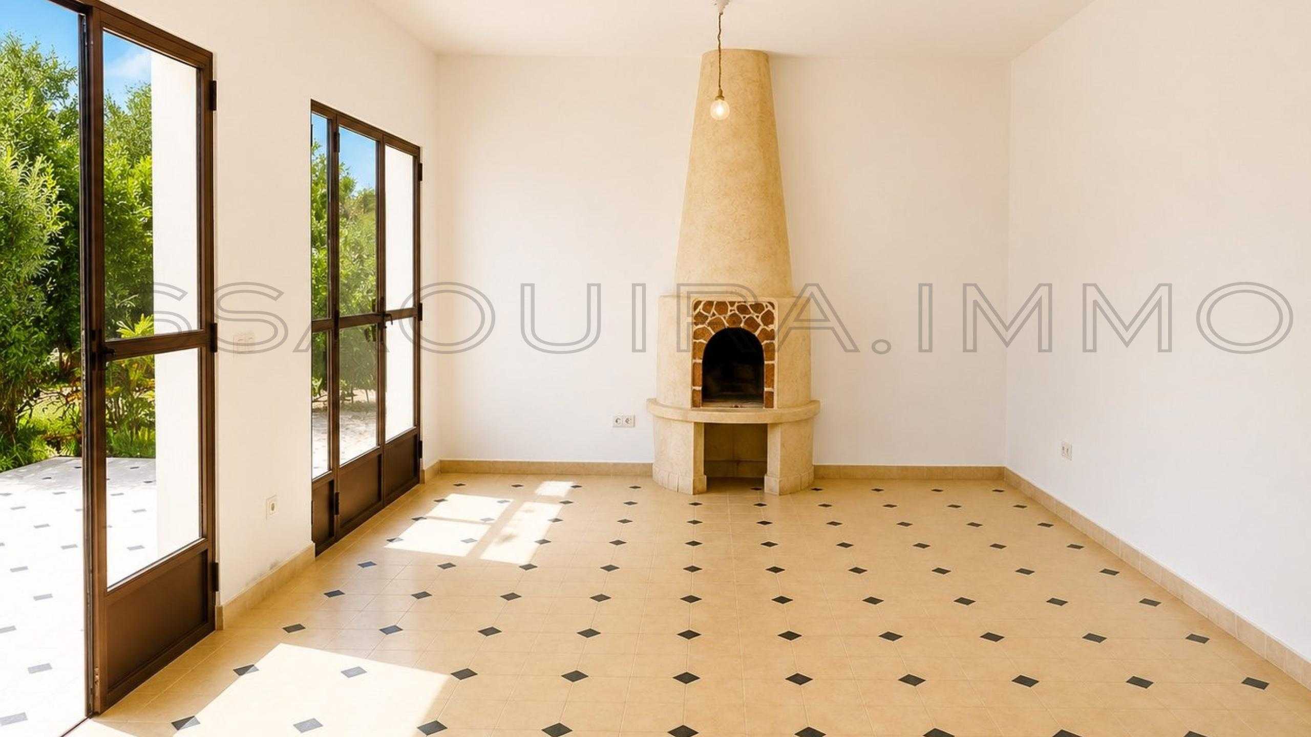 maison de 120 m&sup2; sur un terrain de 400 m&sup2;