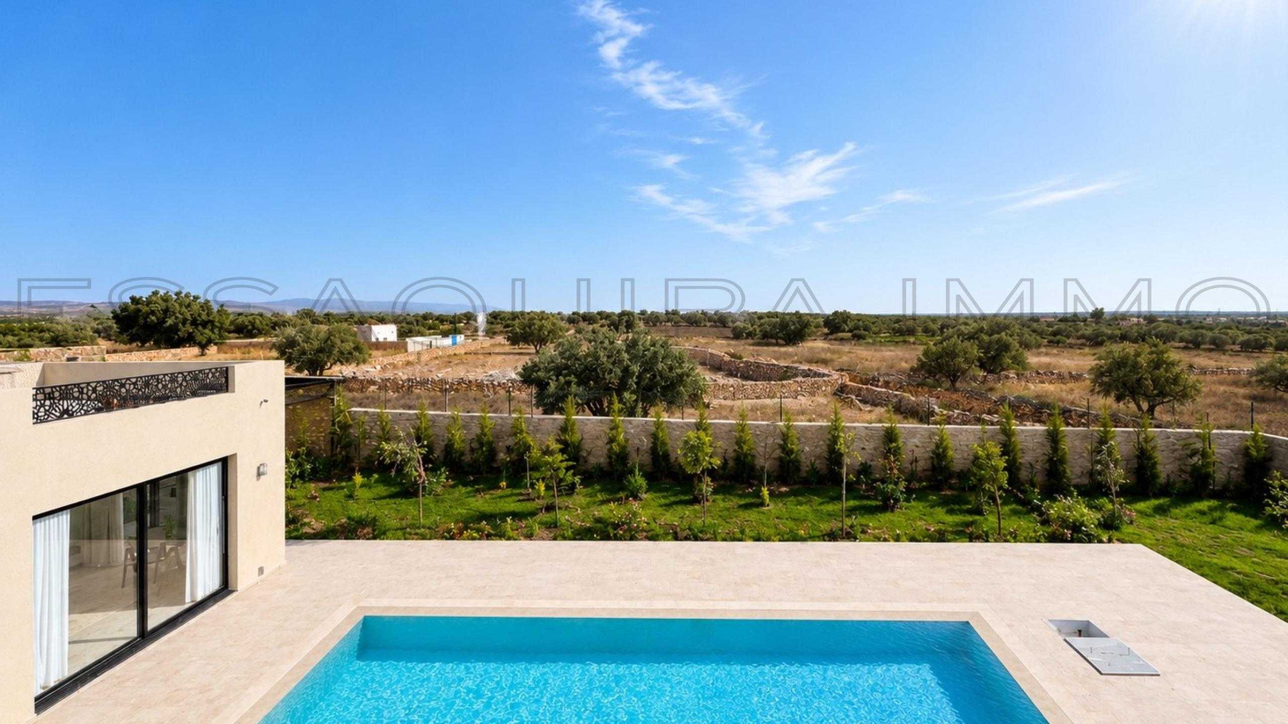 villa de 200 m&sup2; sur un terrain de 1,260 m&sup2;