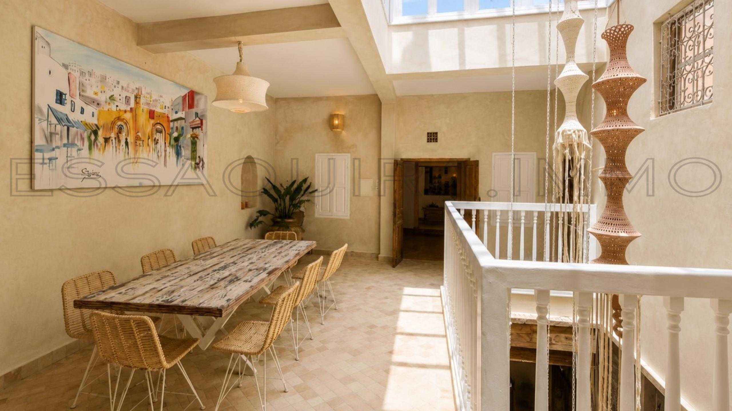 riad avec patio