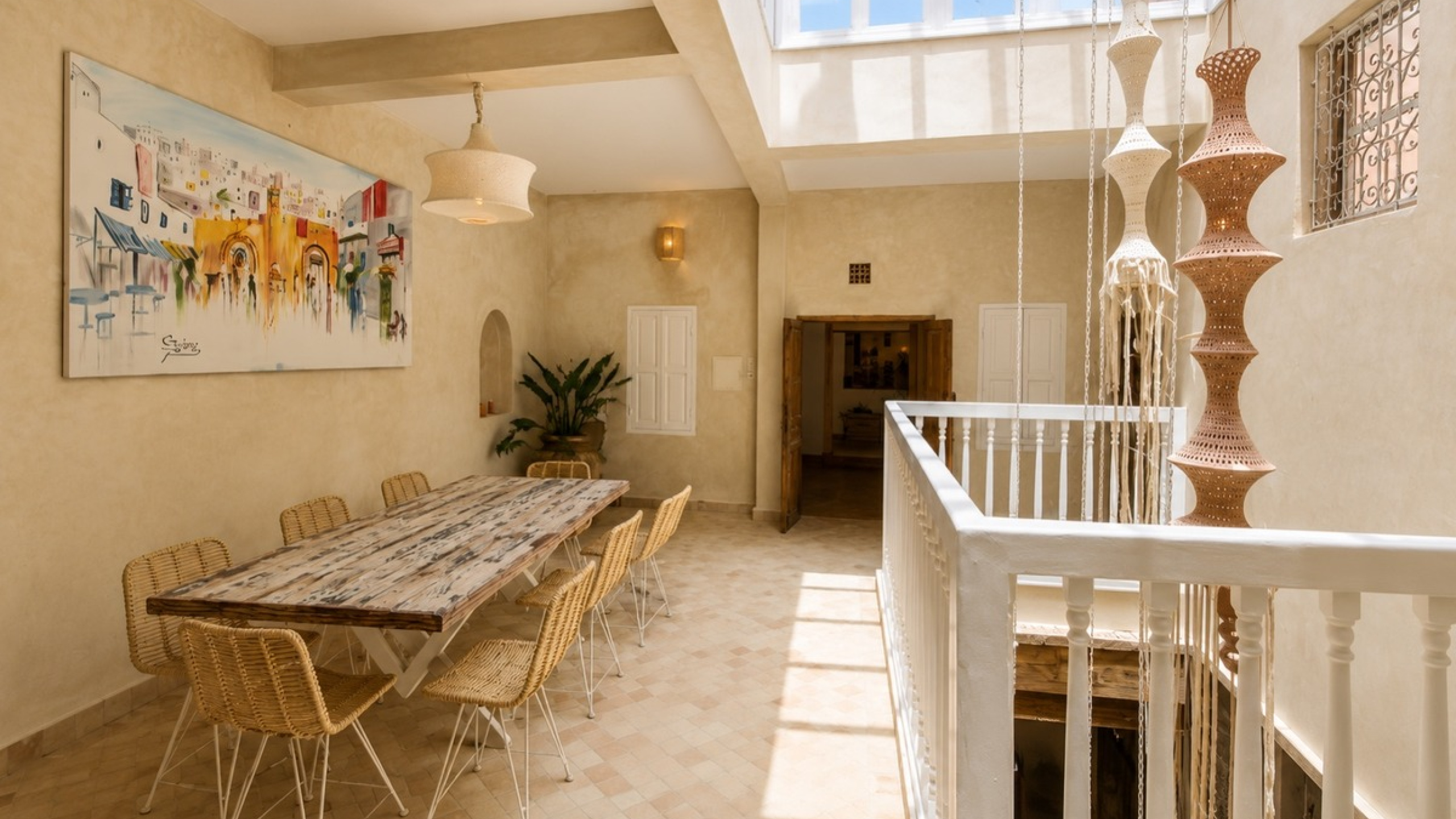 riad avec patio