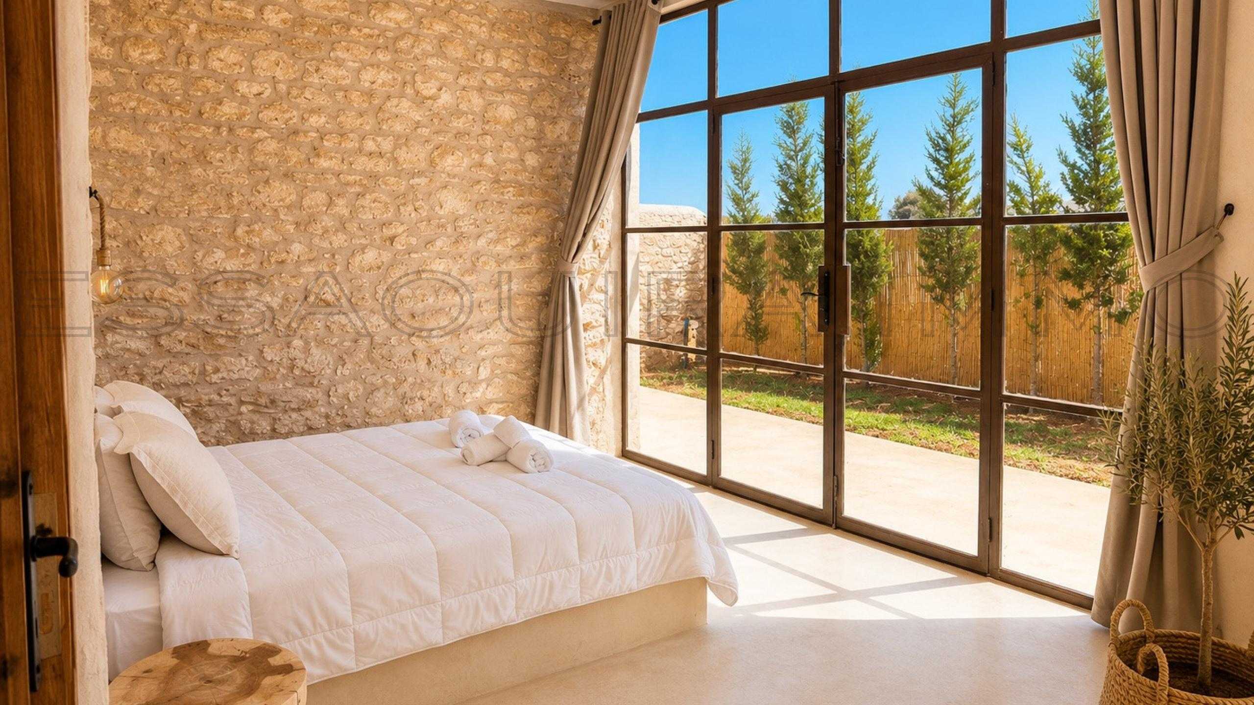 villa avec 4 chambres et 2 salles de bain