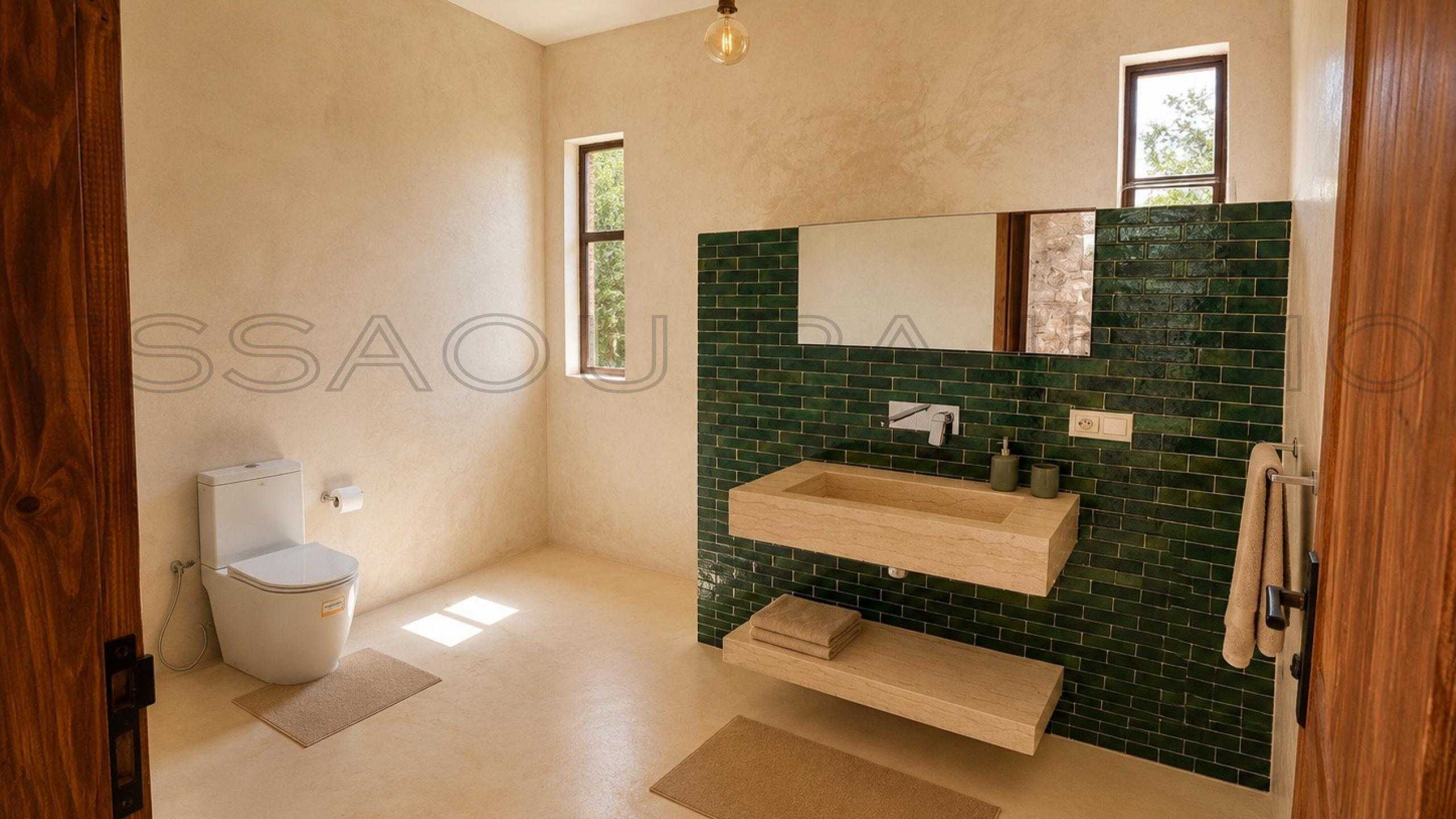villa de 154 m&sup2; sur un terrain de 2,000 m&sup2;