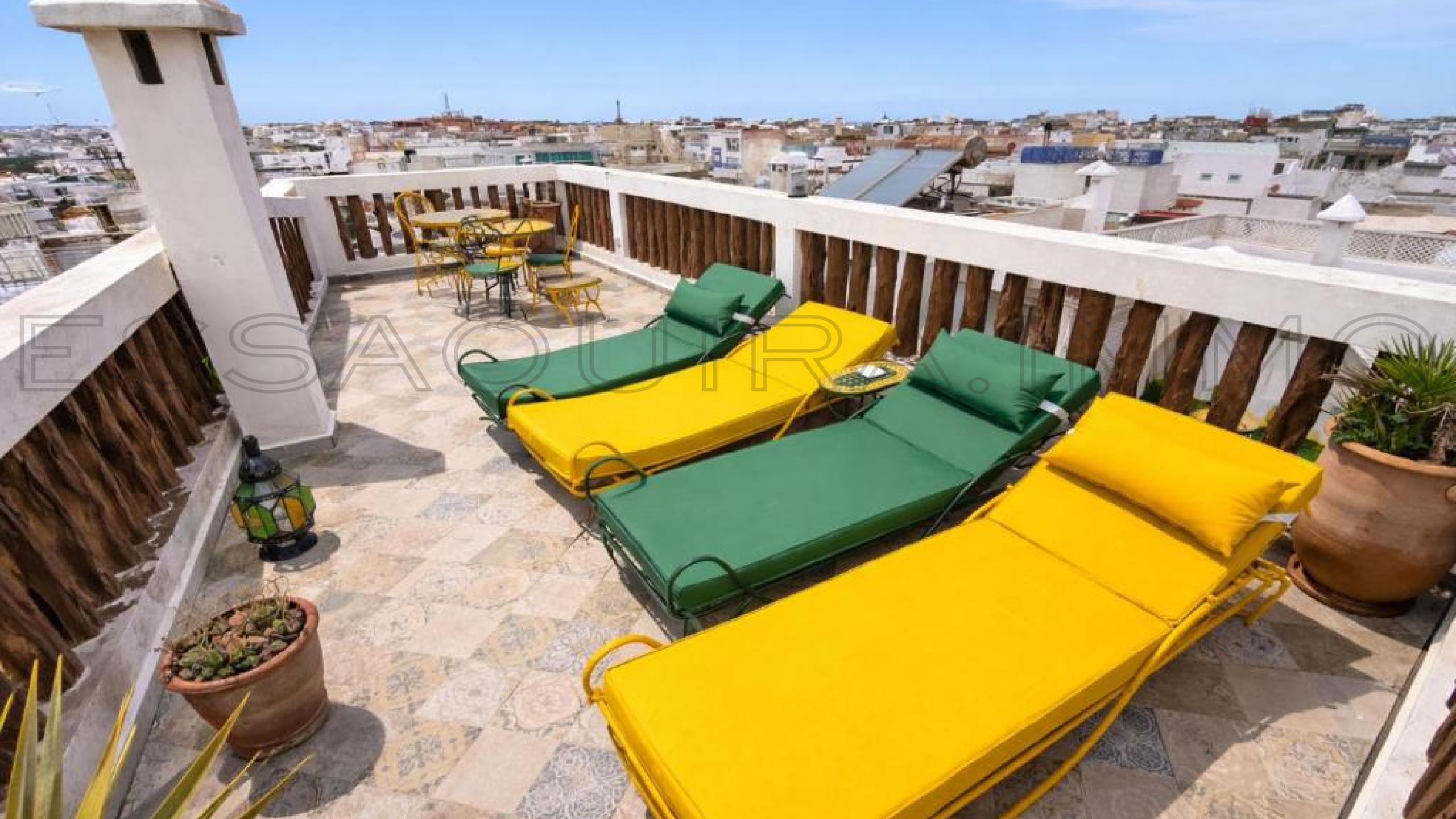 riad avec cheminée