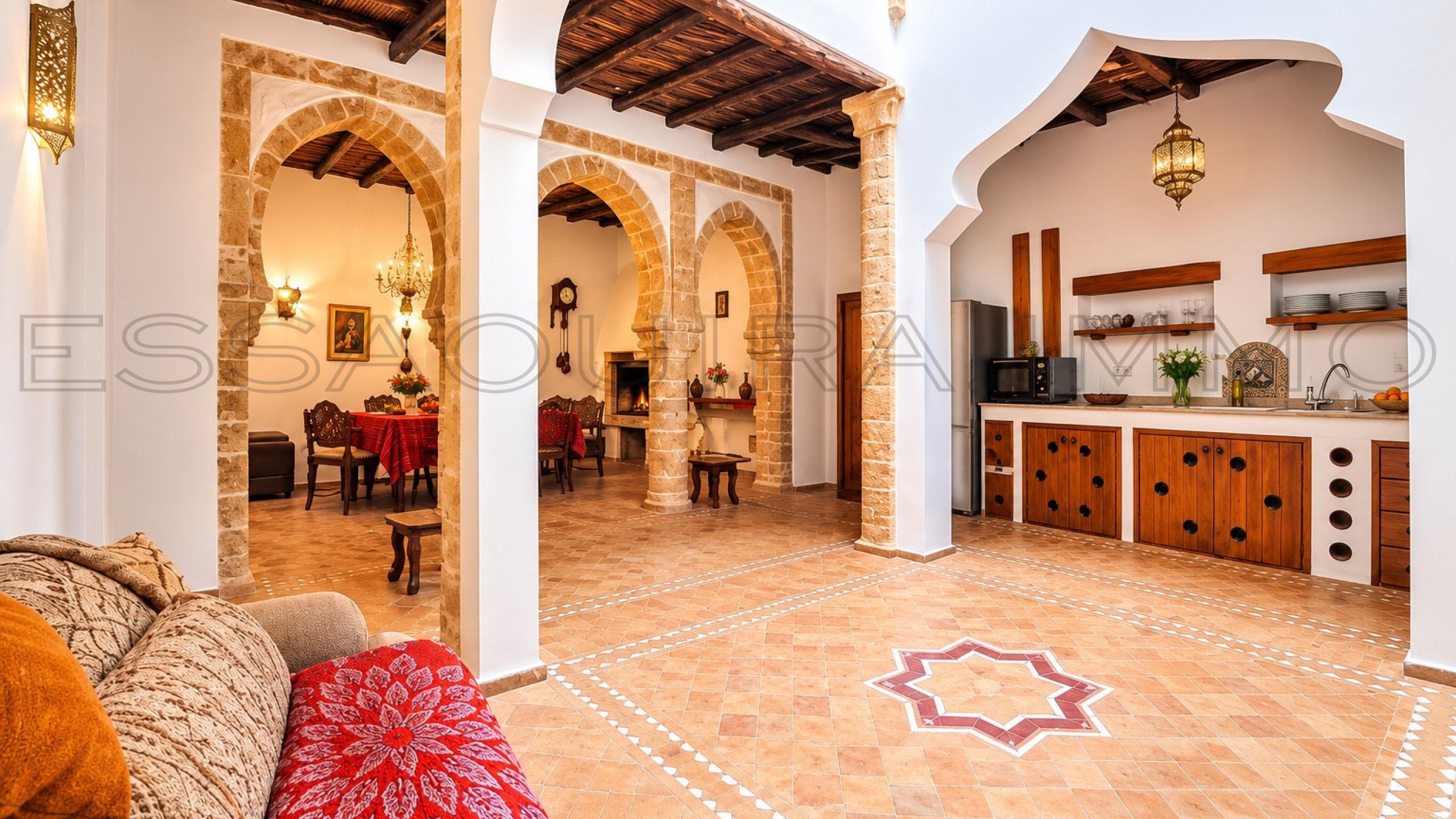 riad de 255 m&sup2; sur un terrain de 85 m&sup2;