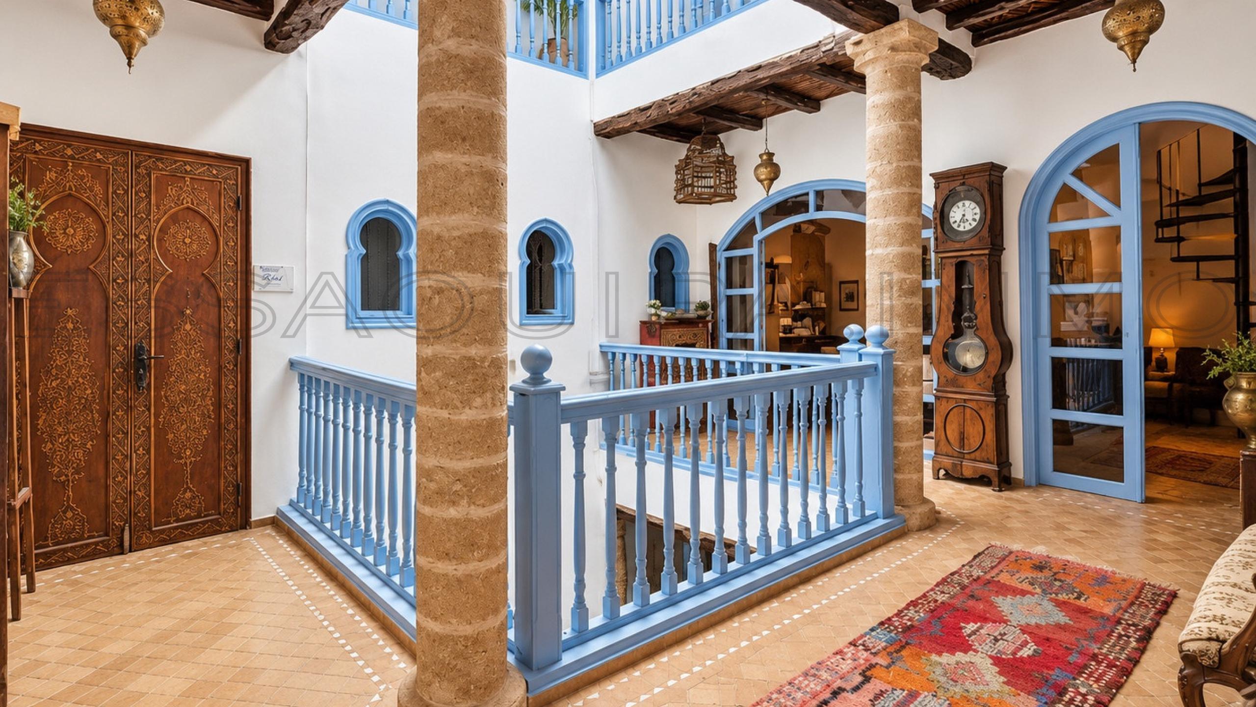 riad avec douche