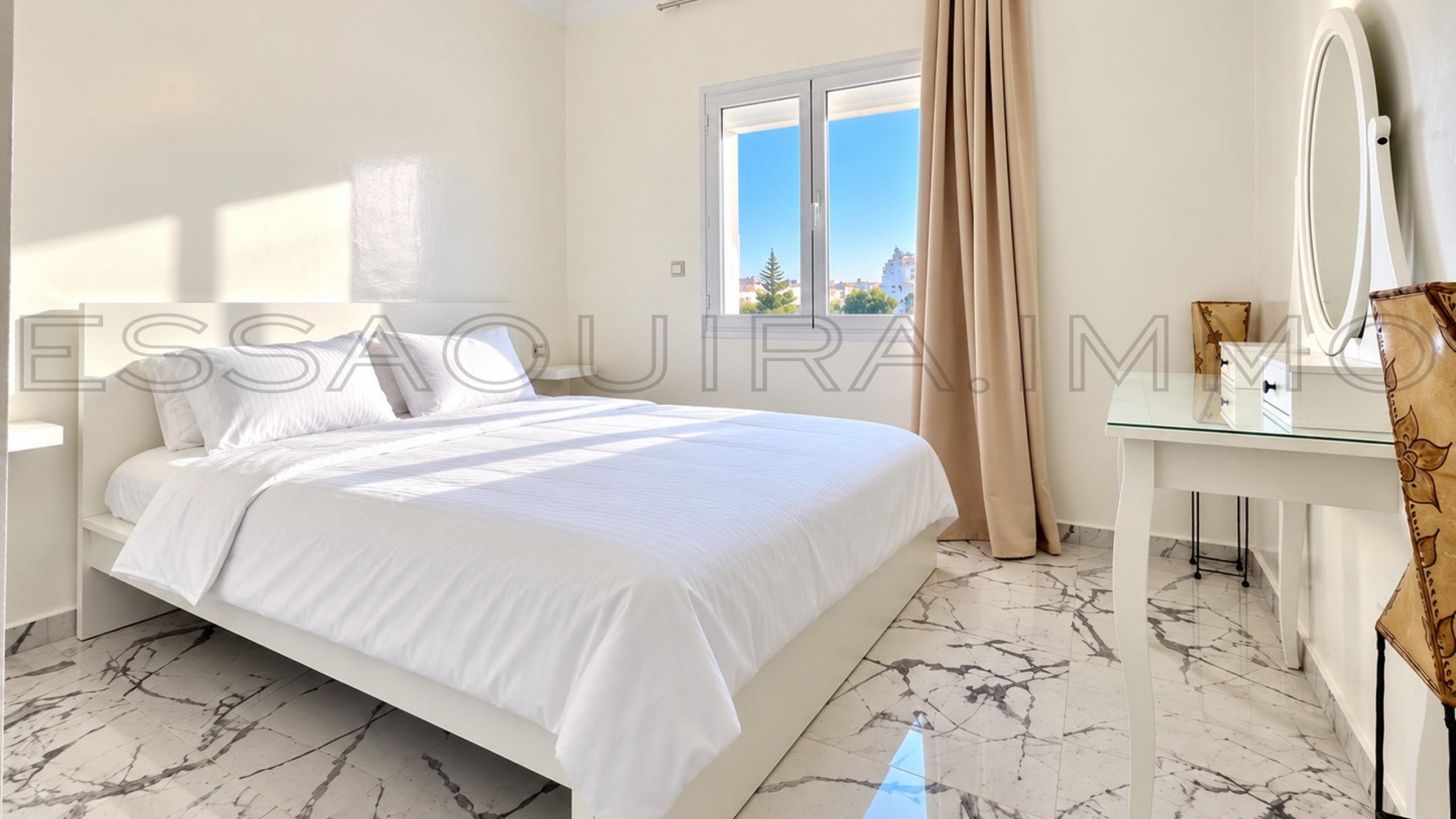 appartement avec 2 chambres et 1 salle de bain