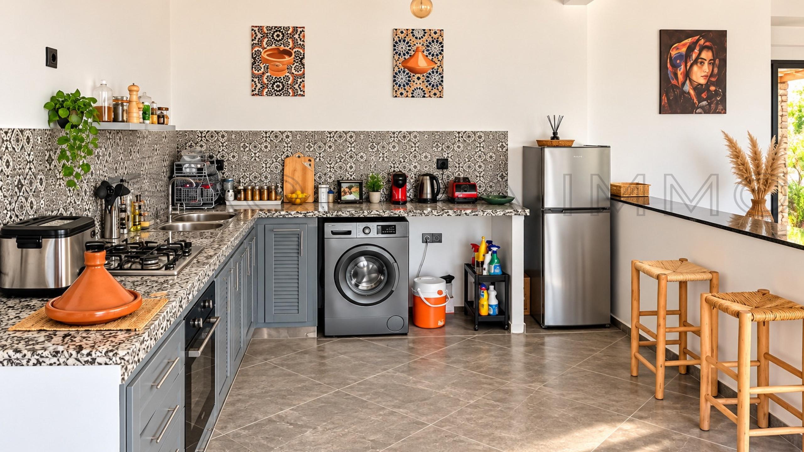 villa de 170 m&sup2; sur un terrain de 1,200 m&sup2;