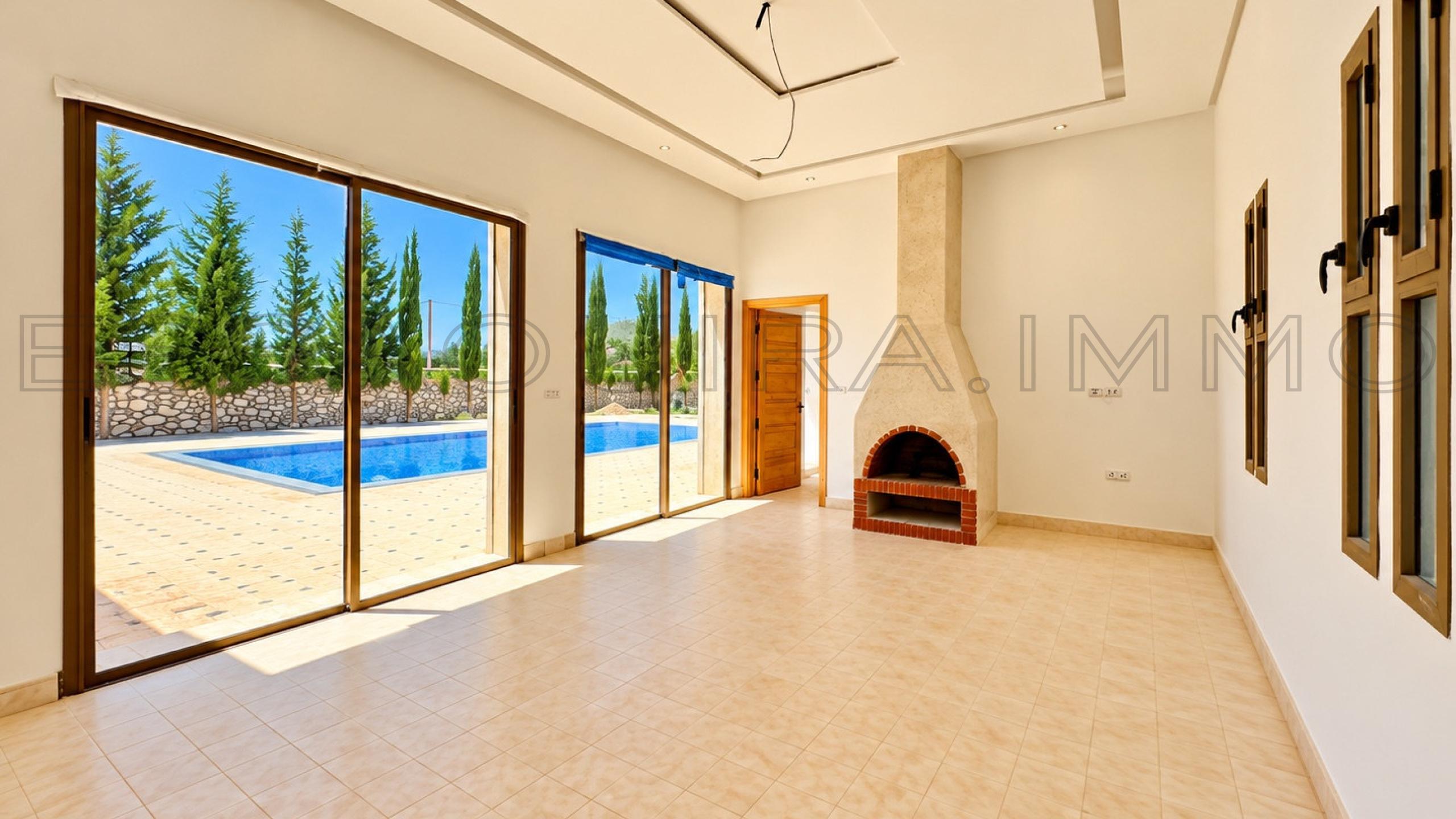 villa de 150 m&sup2; sur un terrain de 1,000 m&sup2;