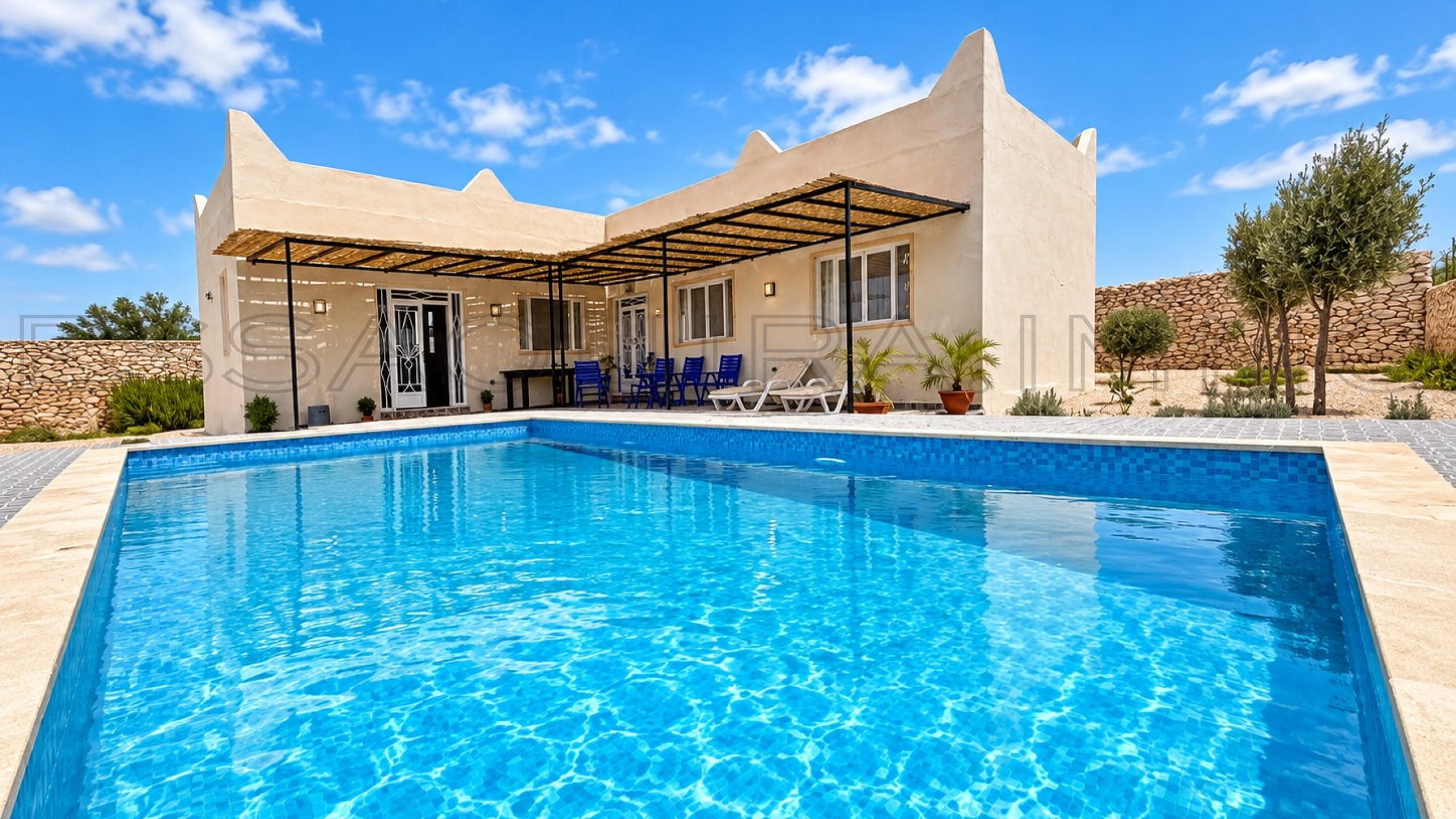 villa en location longue durée à essaouira