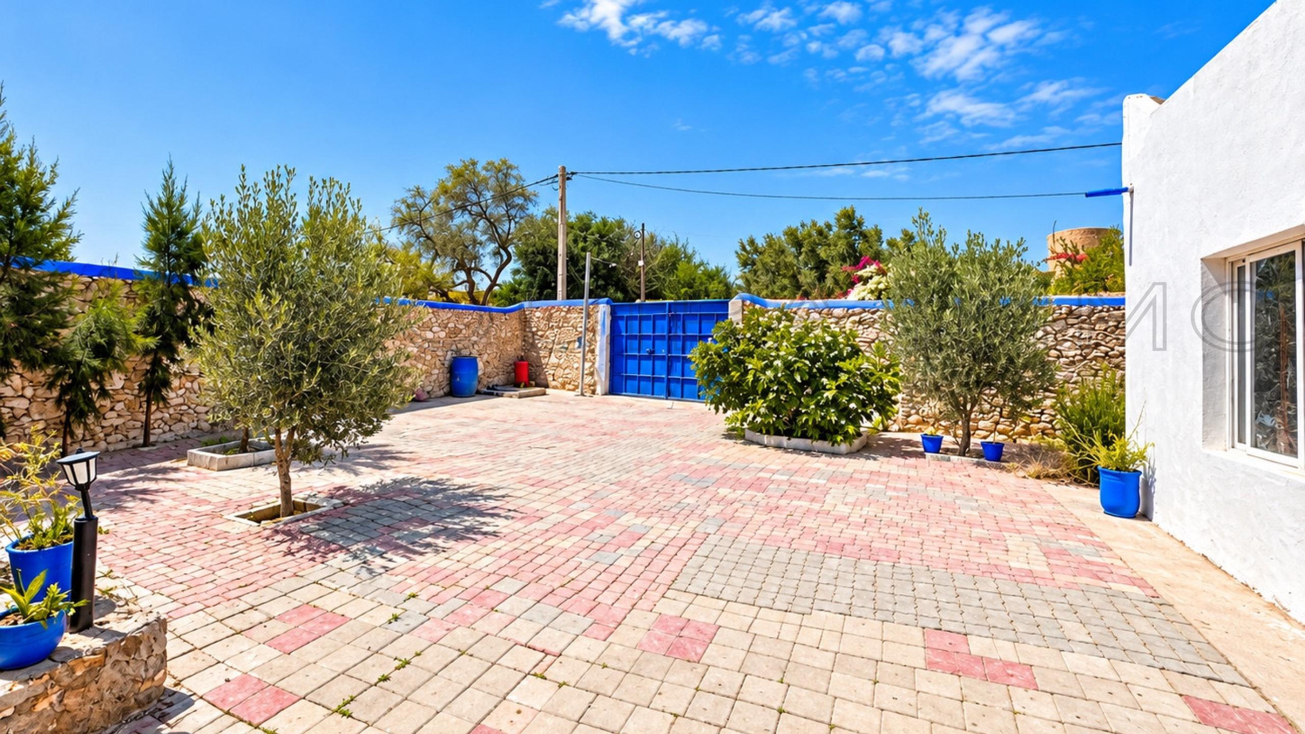 villa avec micro onde