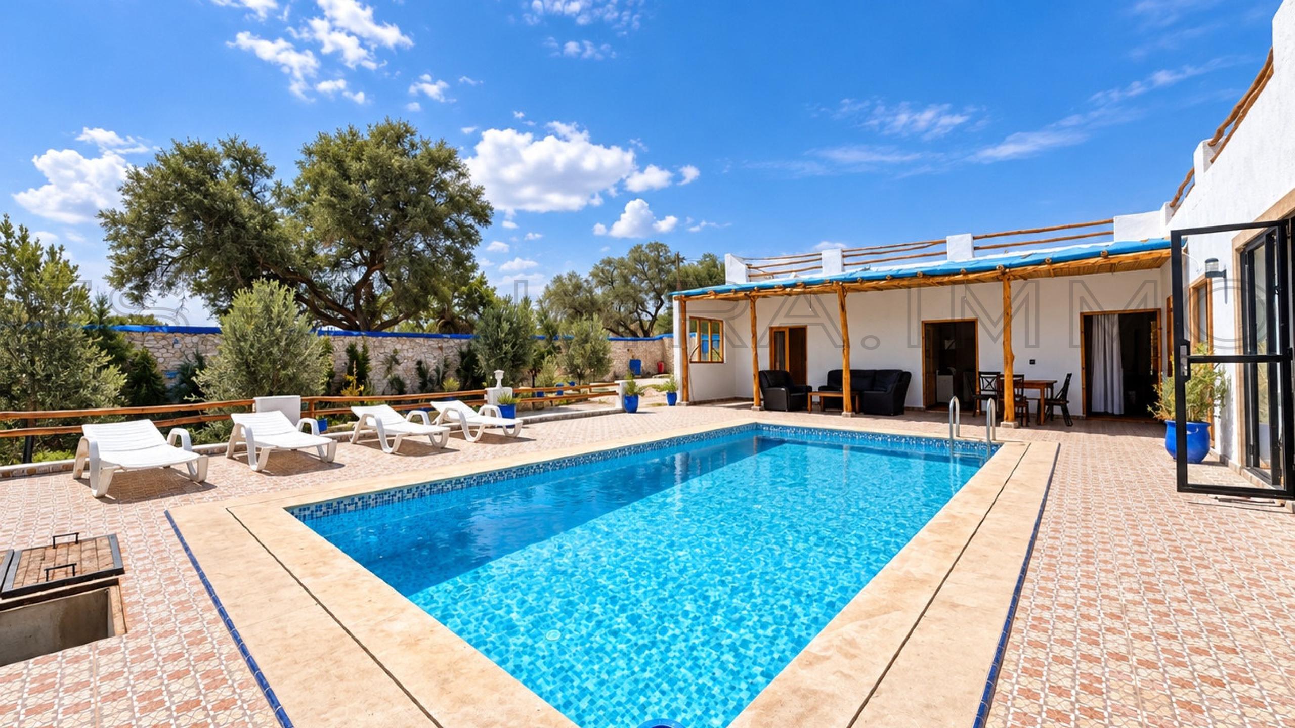 villa en location longue durée à essaouira