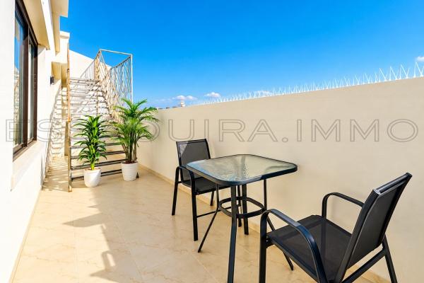 Appartement meublé avec double terrasse privative et rooftop