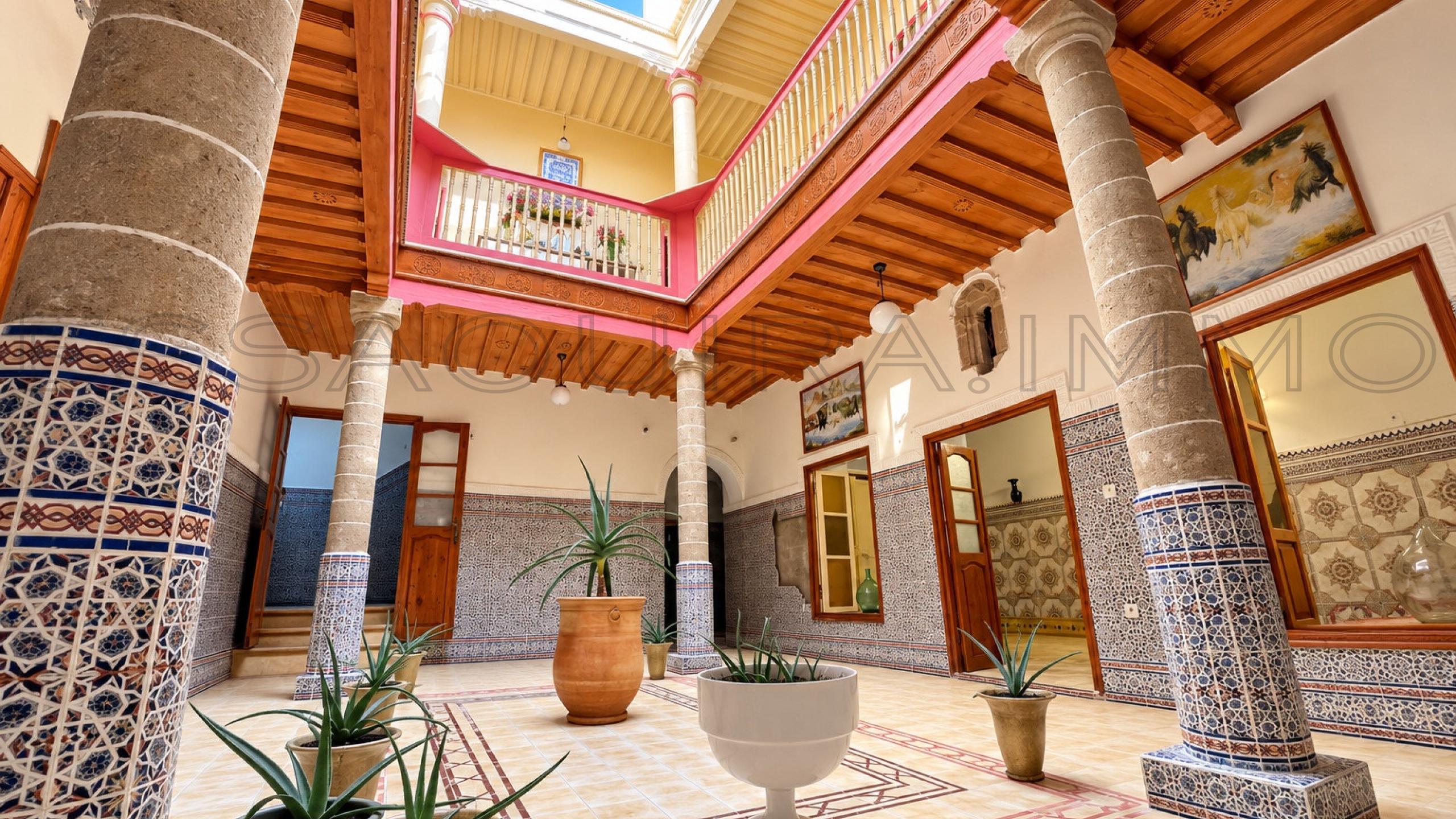 riad avec 7 chambres