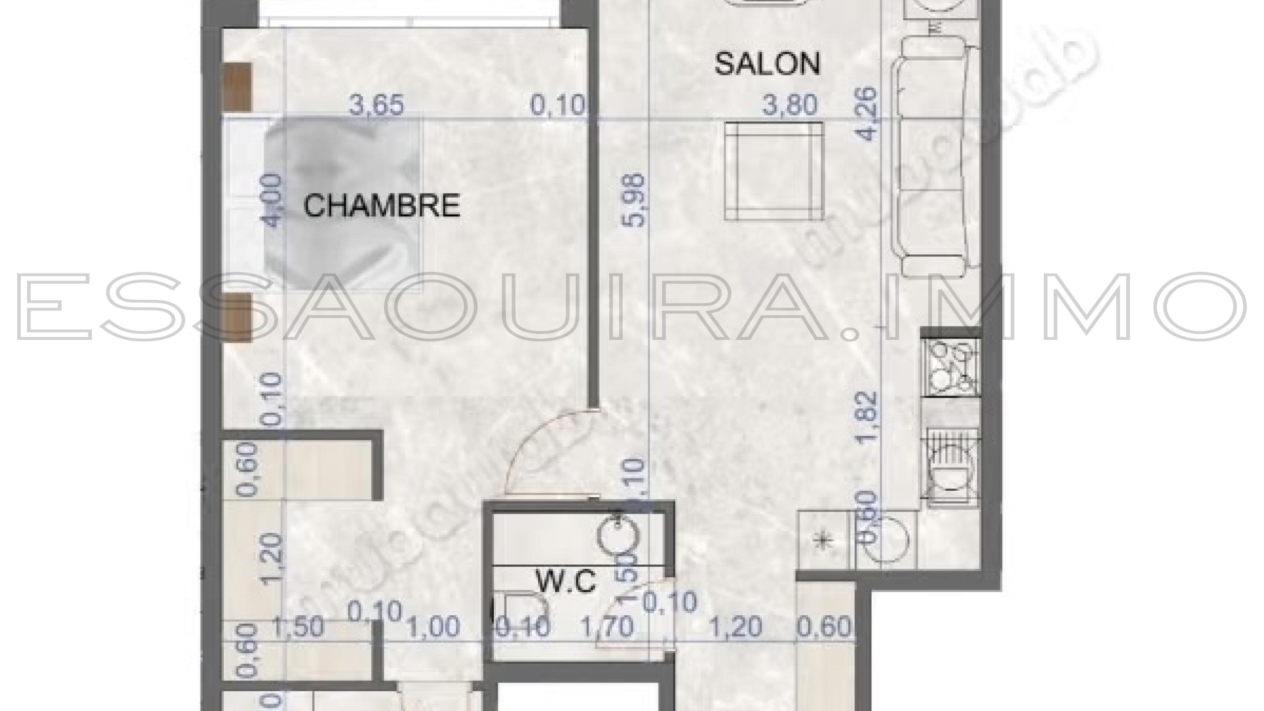 appartement avec balcon