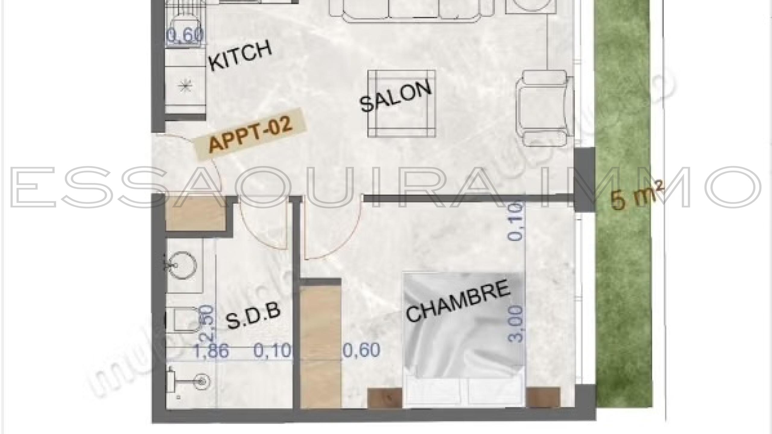 appartement avec sous-sol