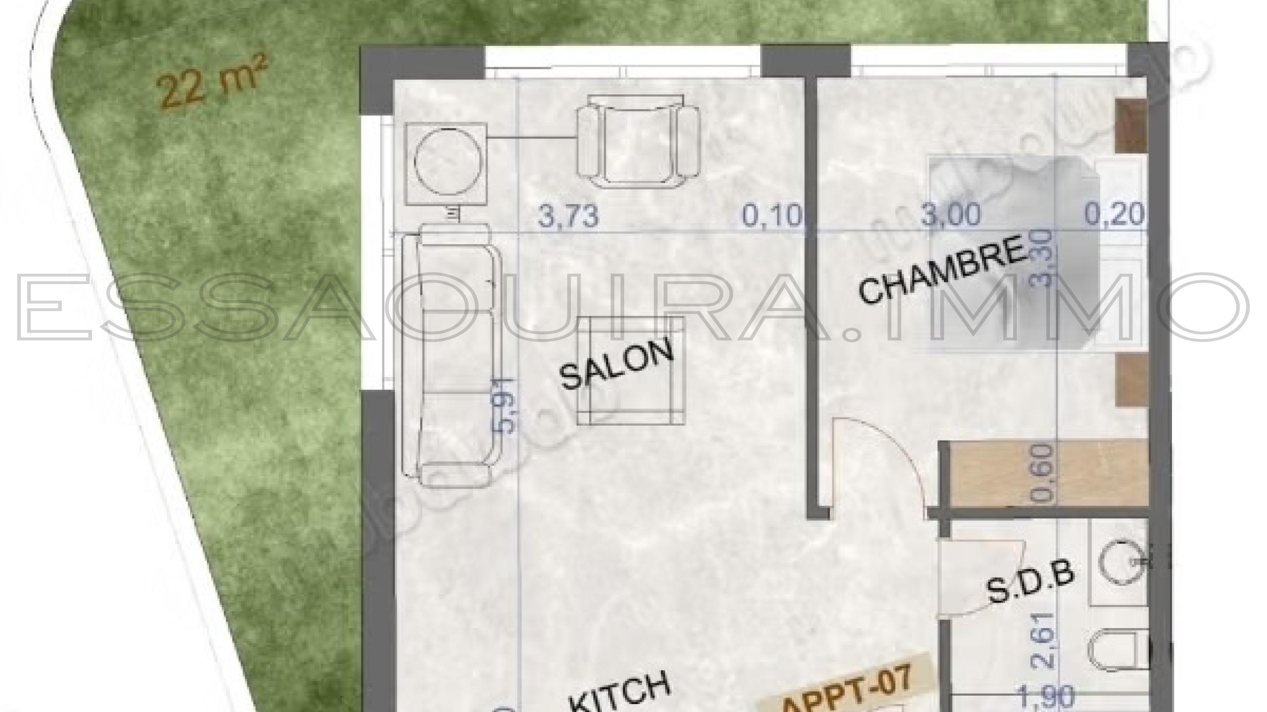 appartement avec cheminée