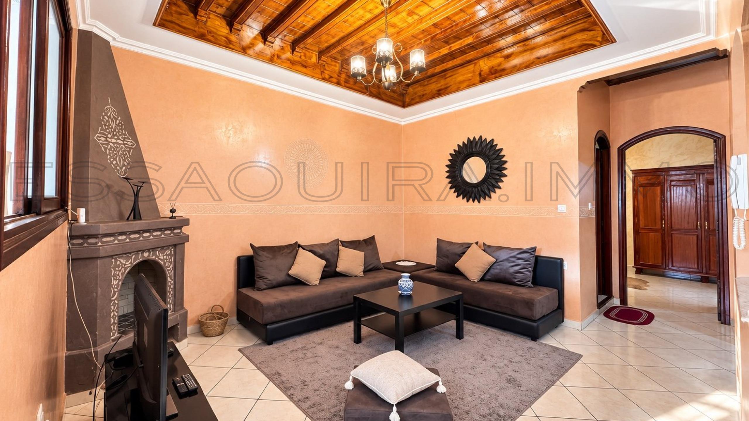 appartement avec 2 chambres et 1 salle de bain