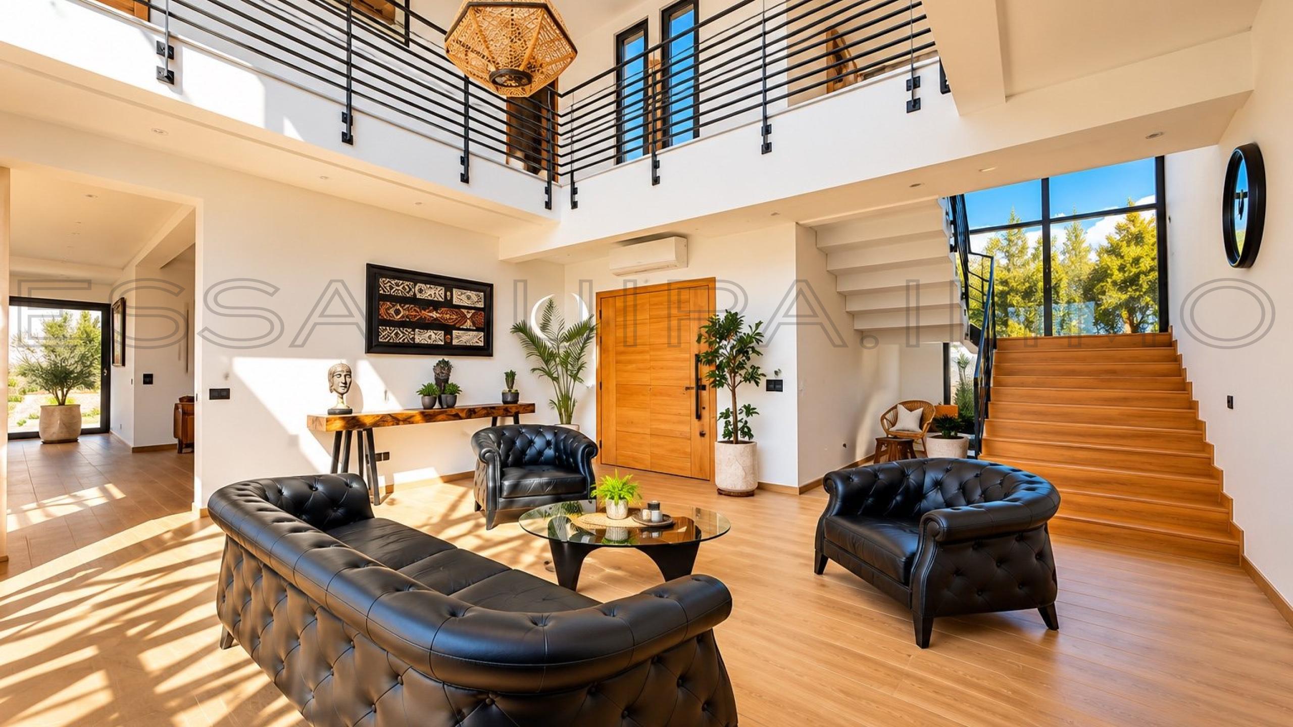 villa avec coup de coeur