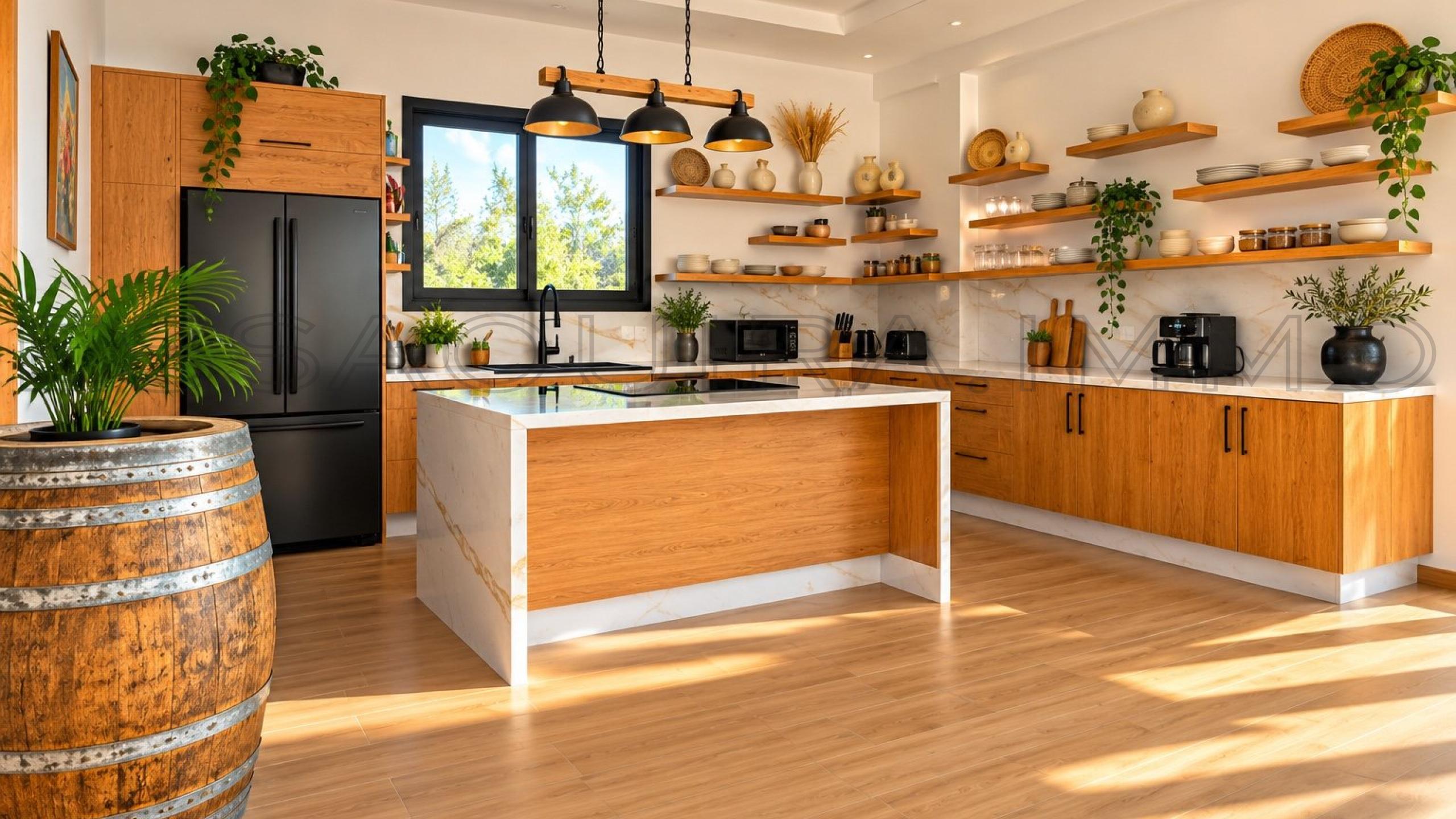 villa avec cuisine equipée