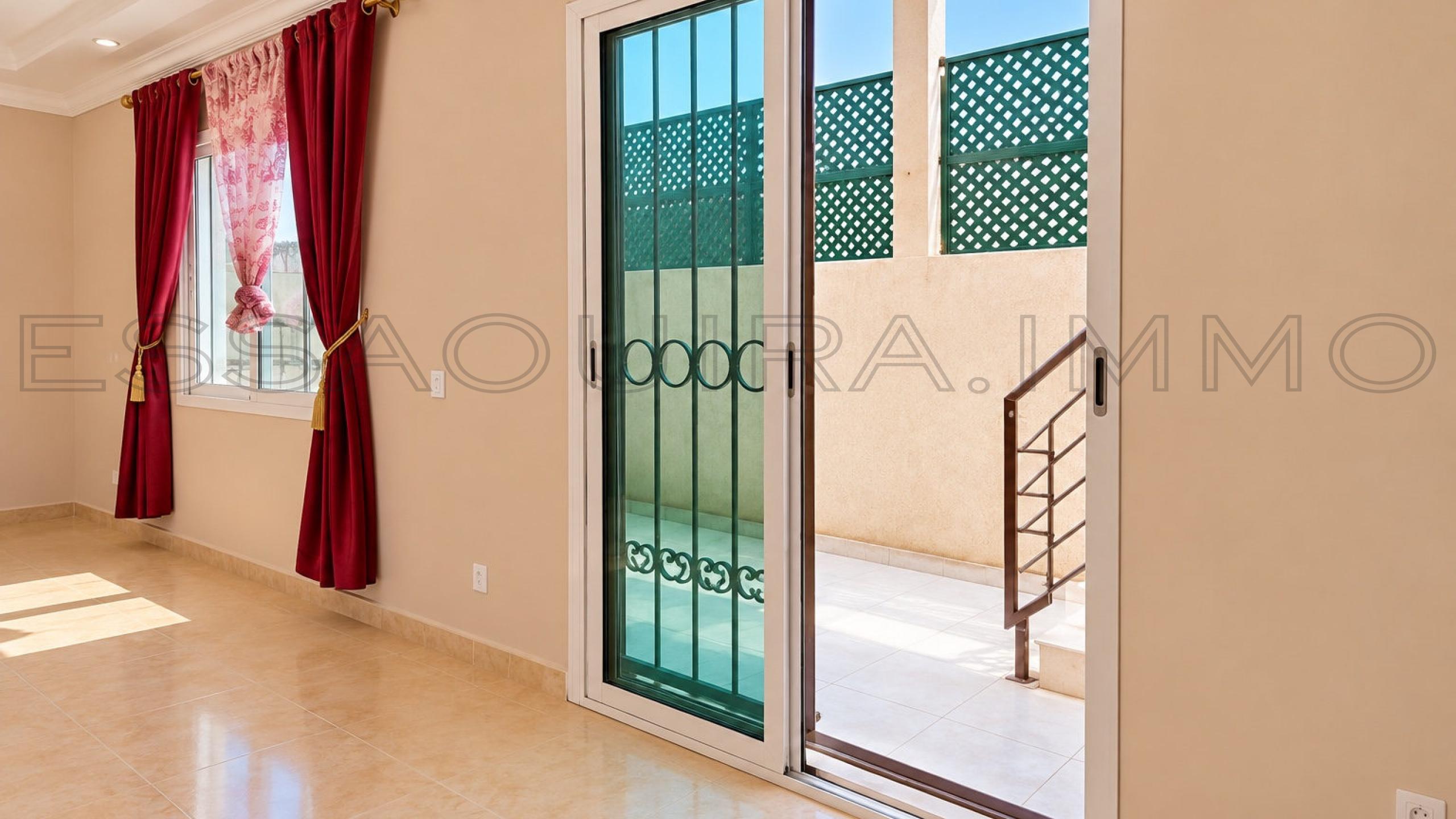 appartement avec 2 chambres et 1 salle de bain