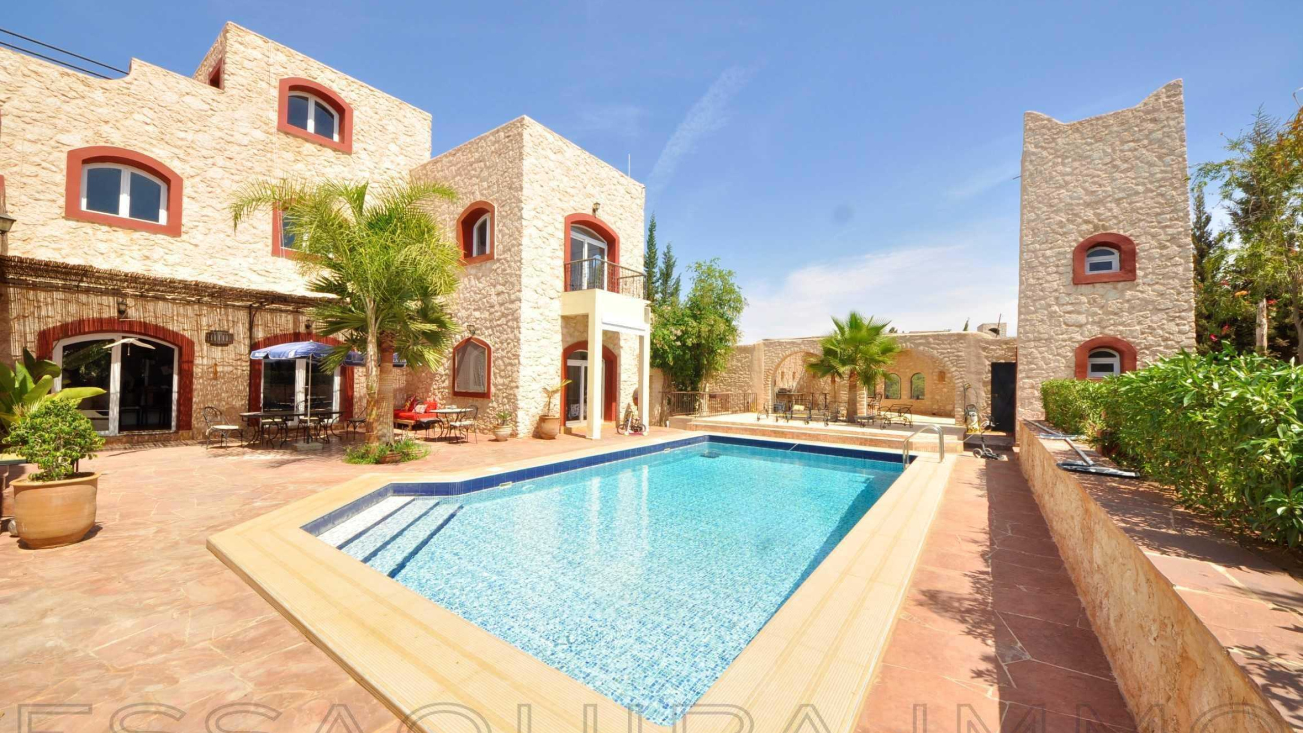 villa en location longue durée à essaouira