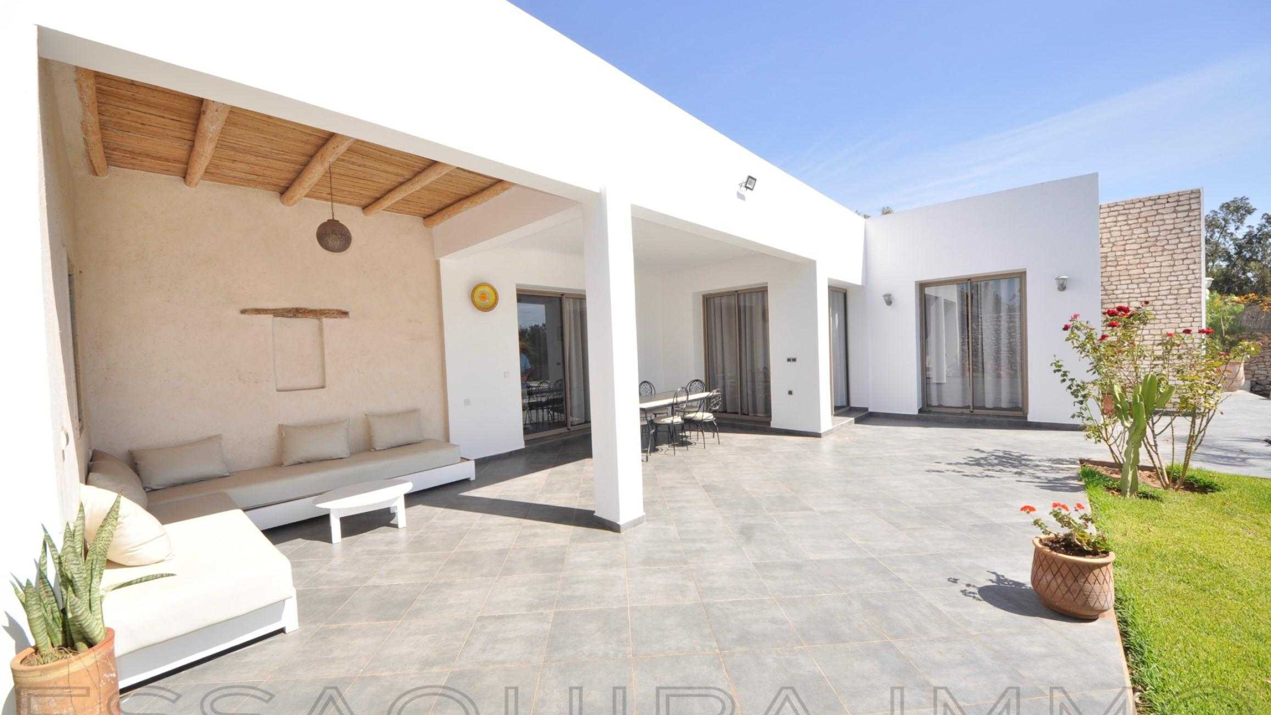villa avec douche