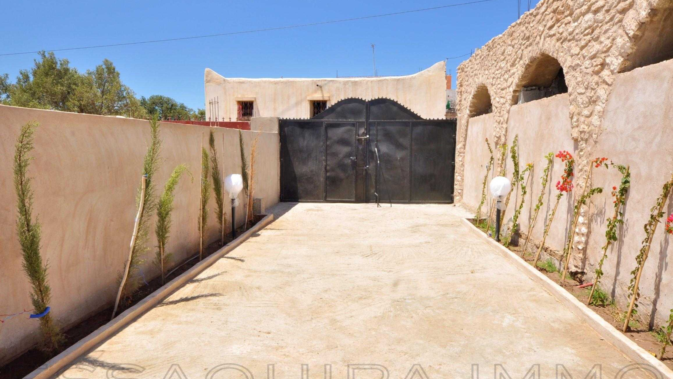 maison de 120 m² sur un terrain de 600 m²