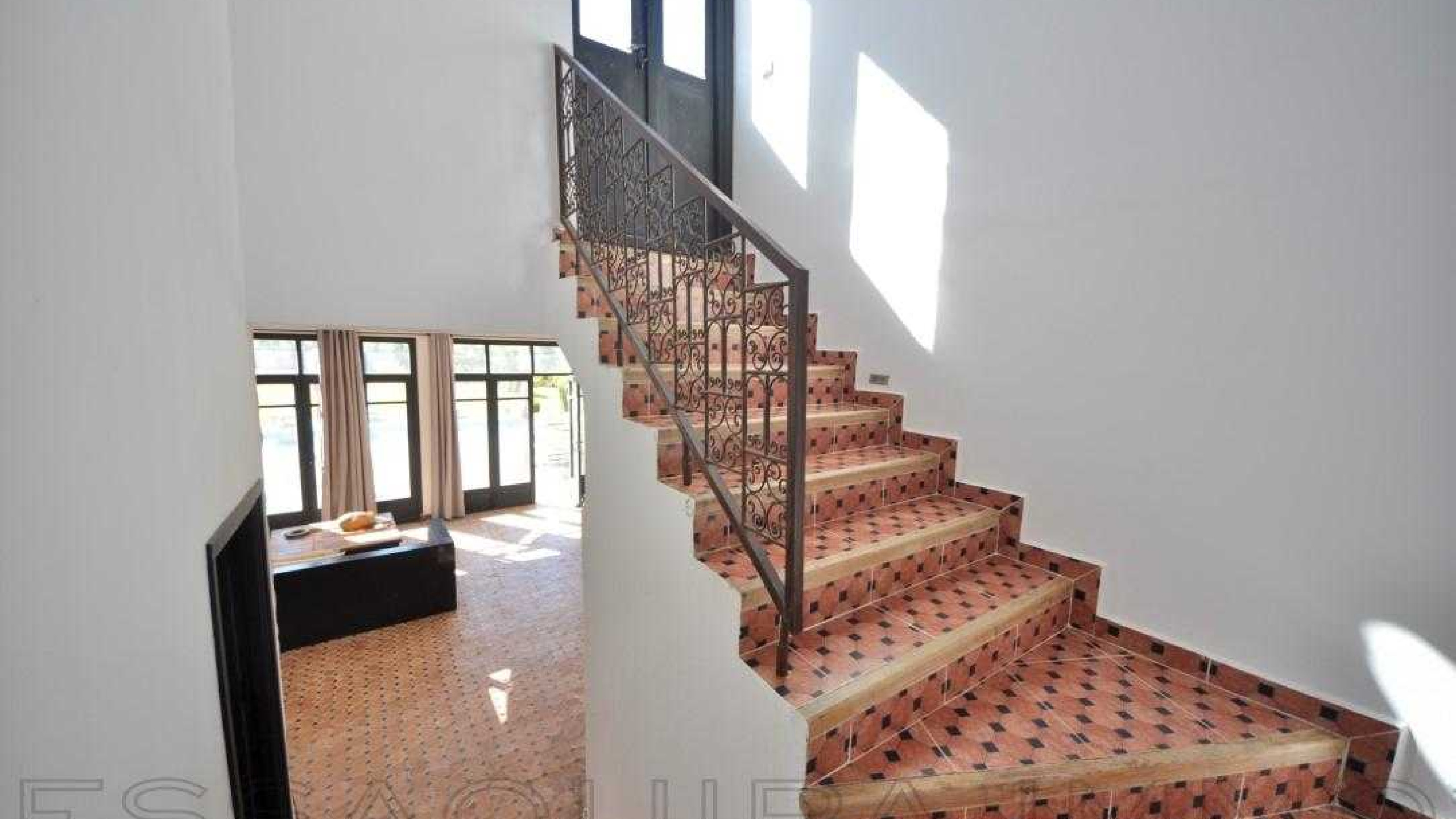 villa avec cheminée