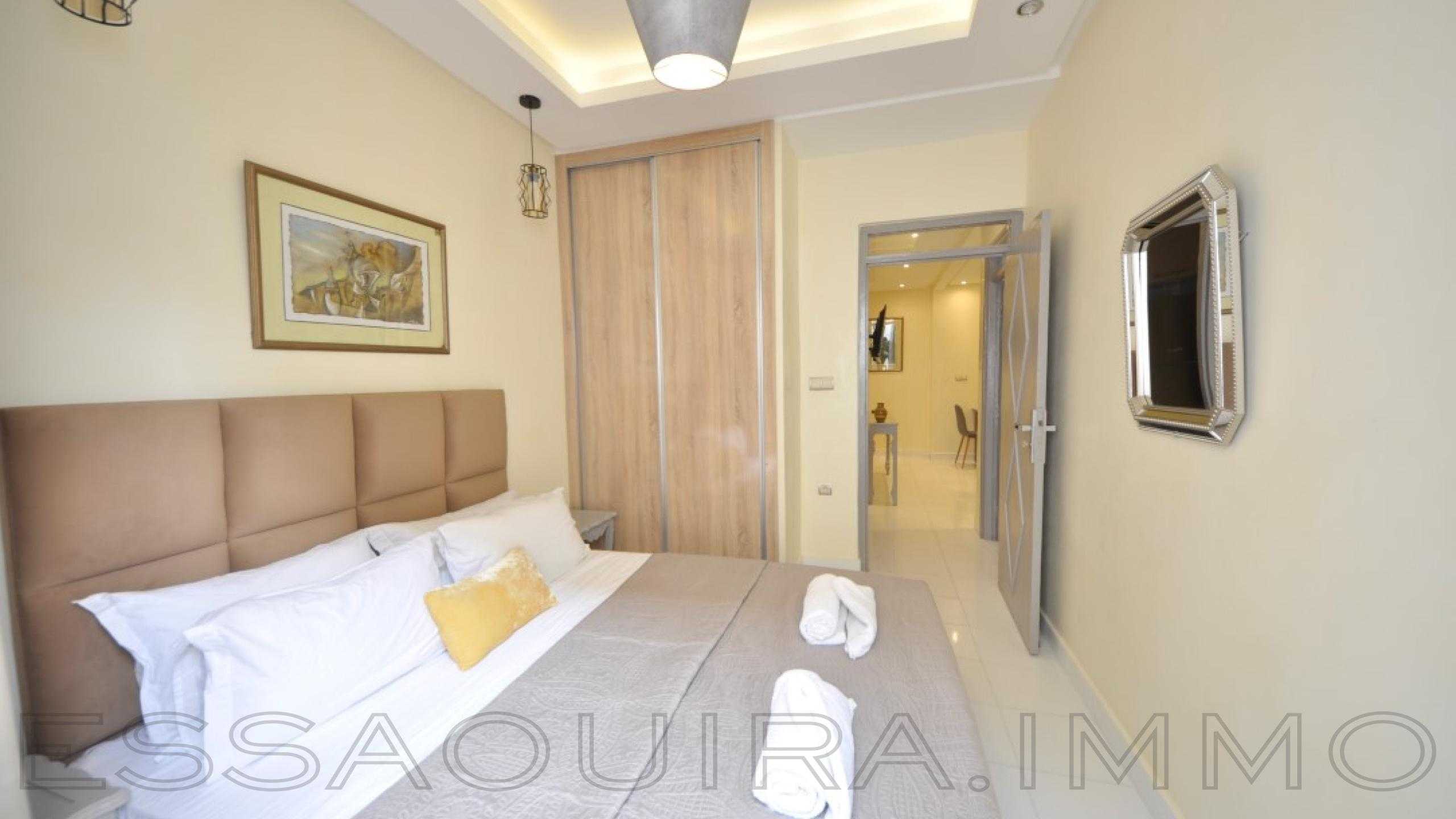 appartement avec 2 chambres et 1 salle de bain